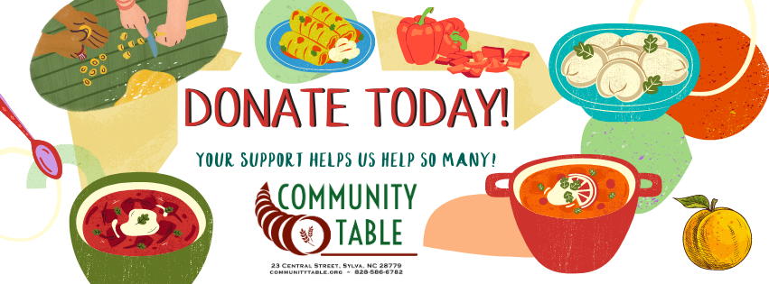 Donate to Community Table Today - For Whatever is Needed Most!